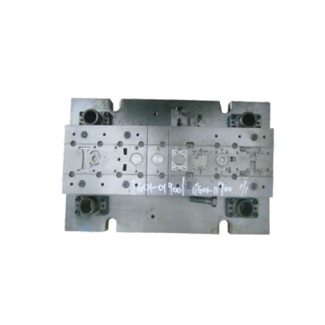 Electronic door lock hardware fitting mould