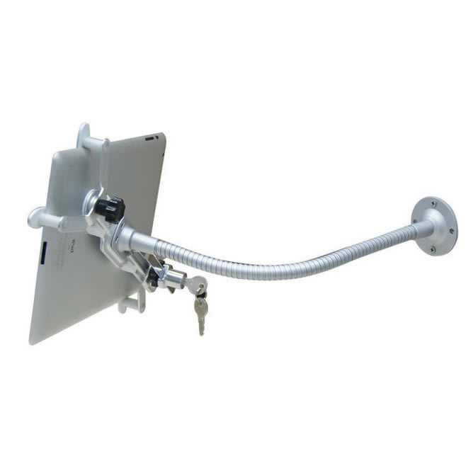 Wall-hung hose with lock IPAD anti-theft bracket
