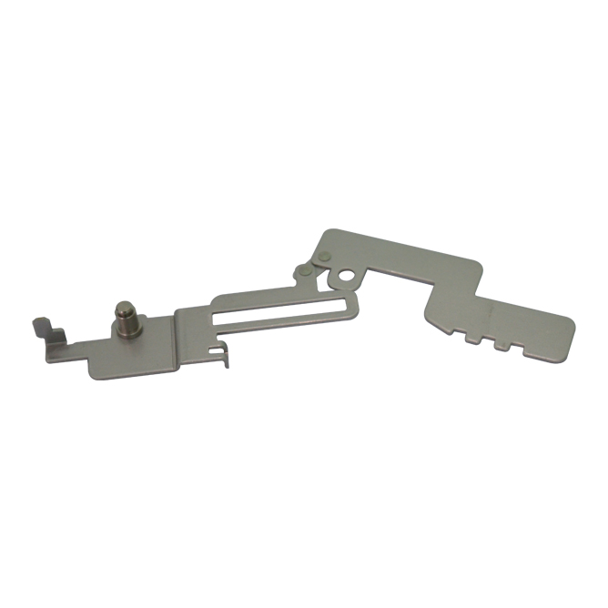 Riveted metal stamping